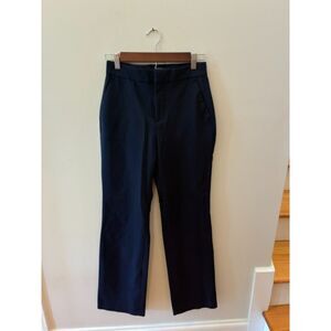 Gap Women's High Rise Slim Boot Slacks Size 2 | Navy Dress Pants Career Office